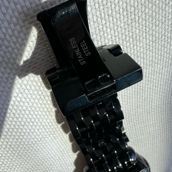 Brand New in Box Black Michele Deco Noir Diamond Watch 06T000215 - Picture 13 of 17